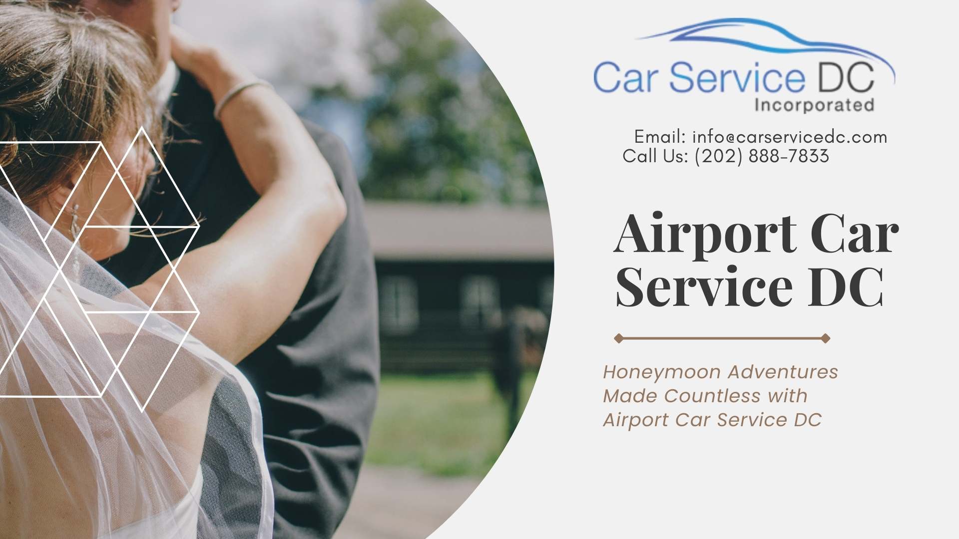 Honeymoon Adventures with Airport Car Service DC